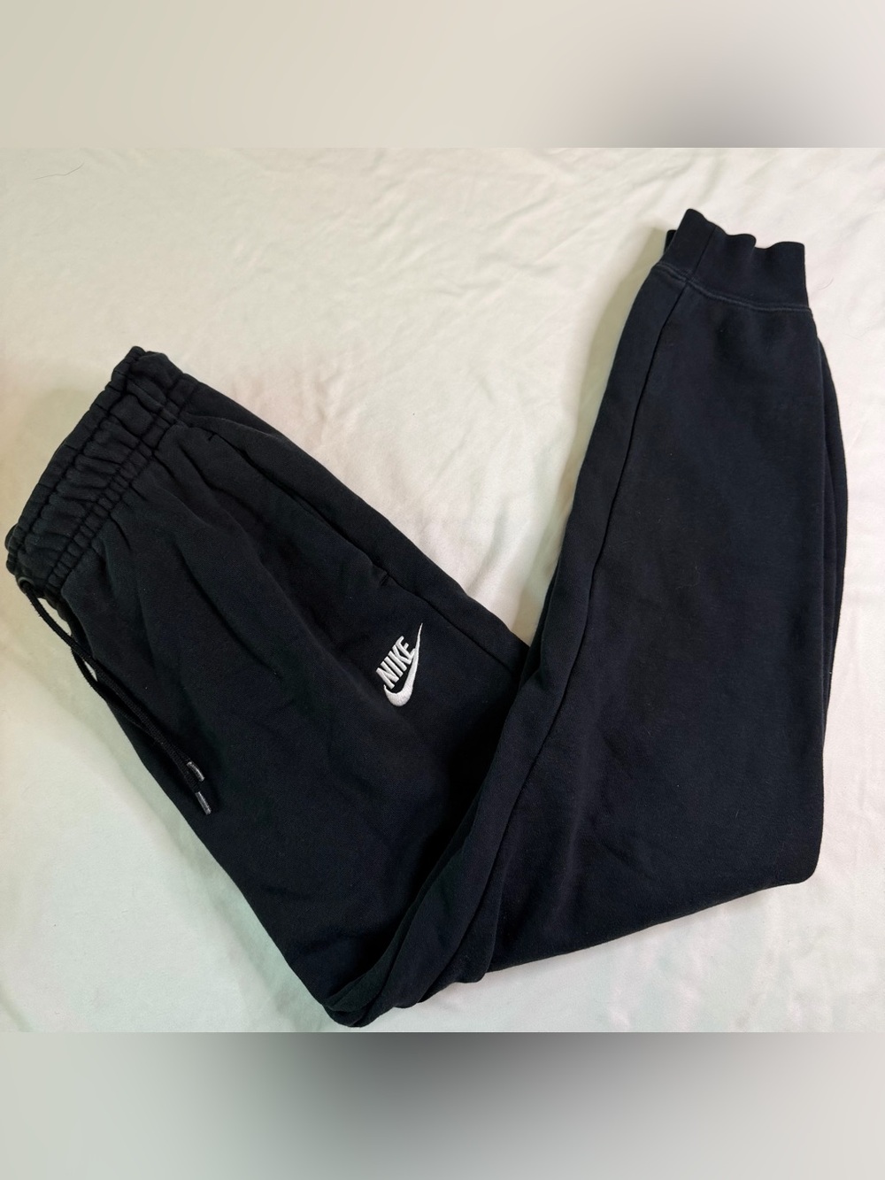 Nike Swoosh Sportswear Fleece Jogger Lounge Sweatpants‎ Women’s XS Black